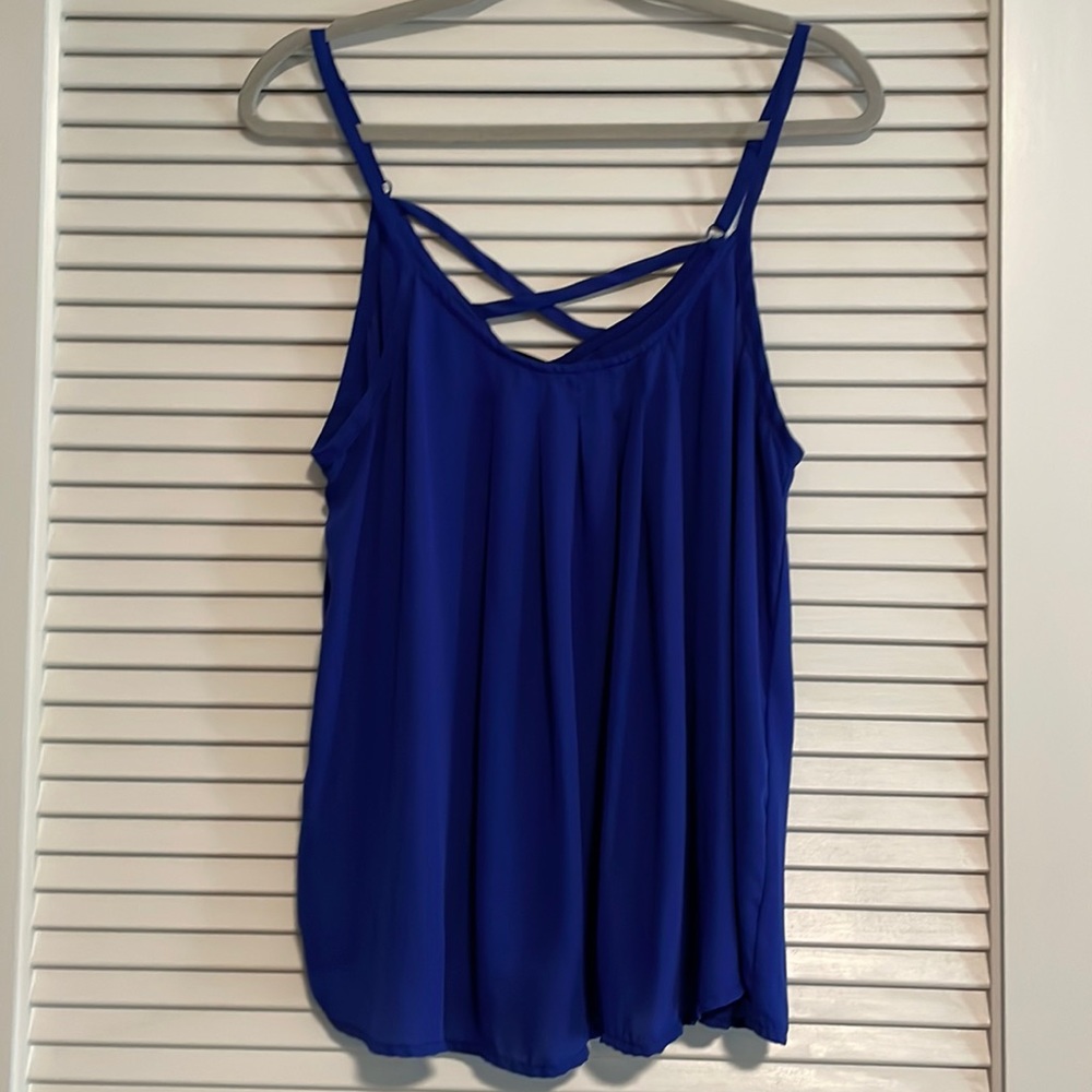 Torrid pleated front swing cami